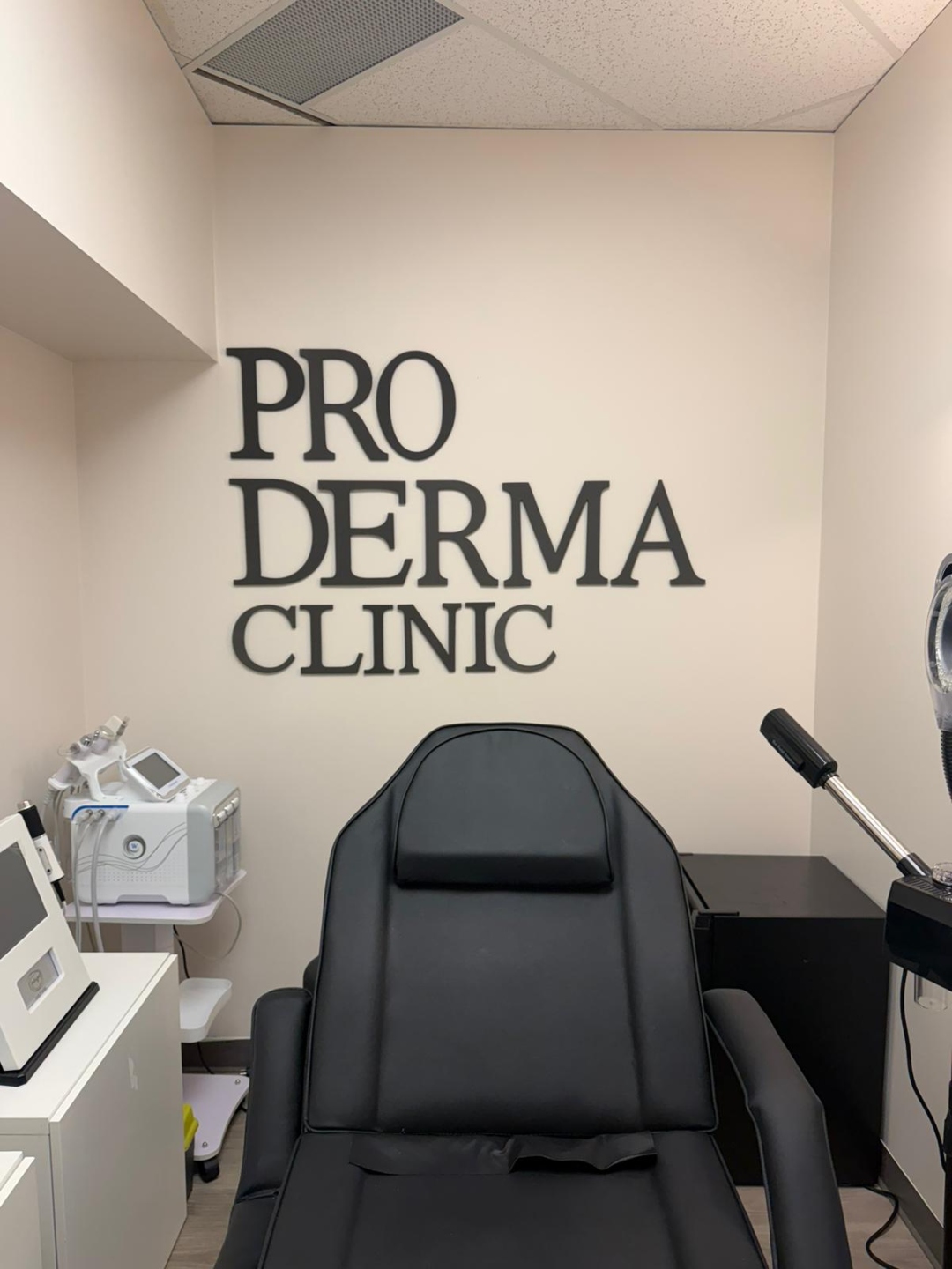 ProDerma Clinic treatment room interior